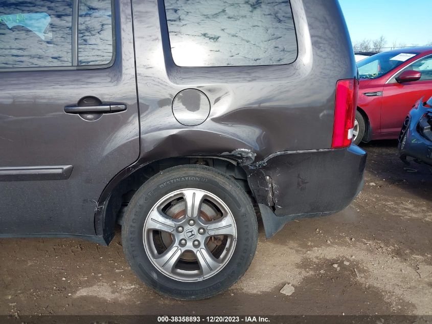 2013 HONDA PILOT EX-L - 5FNYF4H58DB053108