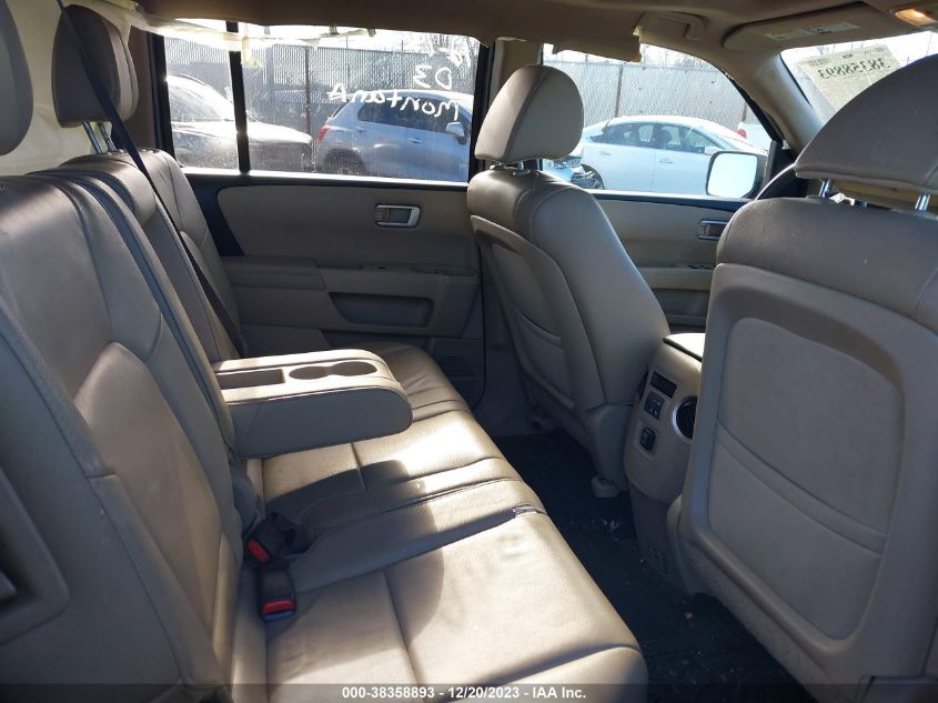2013 HONDA PILOT EX-L - 5FNYF4H58DB053108