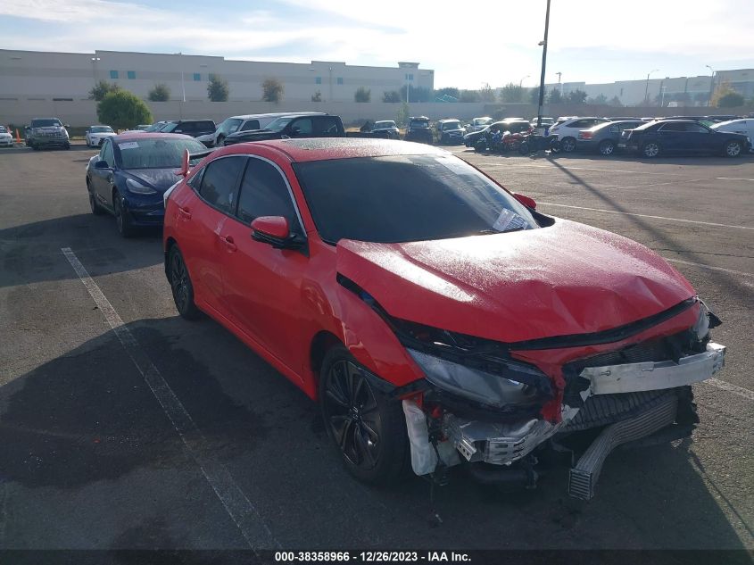 2018 HONDA CIVIC EX - SHHFK7H55JU407438