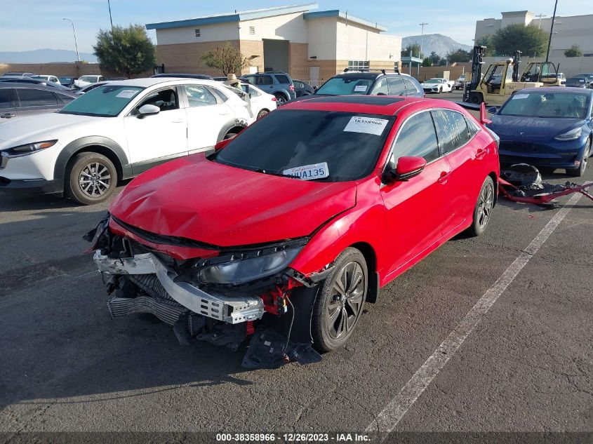 2018 HONDA CIVIC EX - SHHFK7H55JU407438