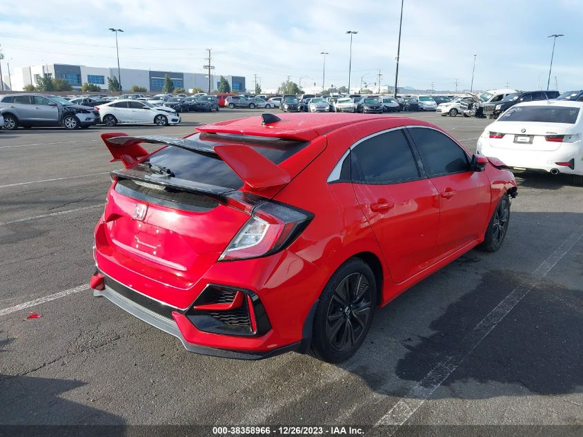 2018 HONDA CIVIC EX - SHHFK7H55JU407438