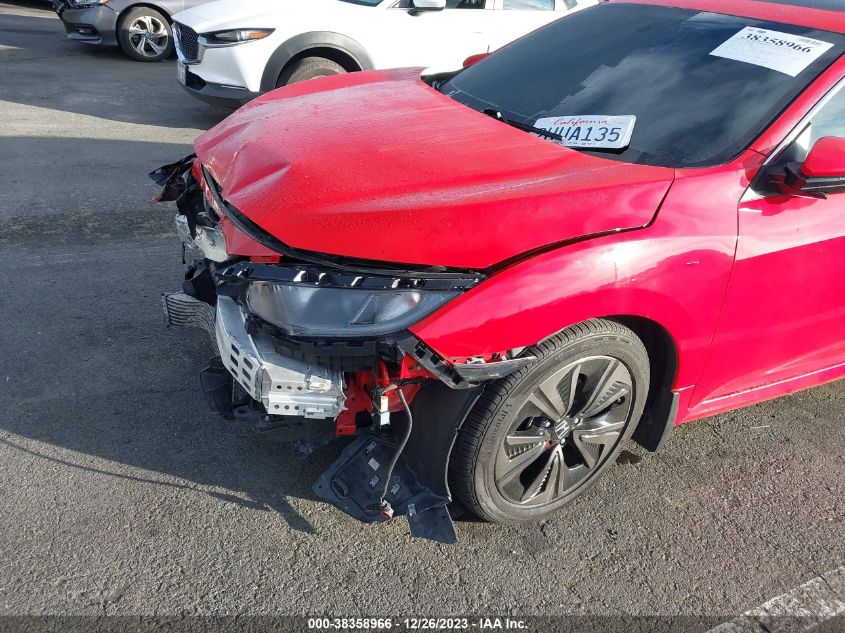 2018 HONDA CIVIC EX - SHHFK7H55JU407438
