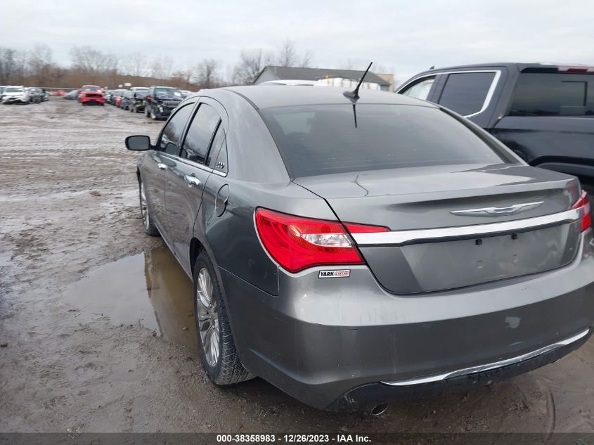 2013 CHRYSLER 200 LIMITED - 1C3CCBCG0DN602483
