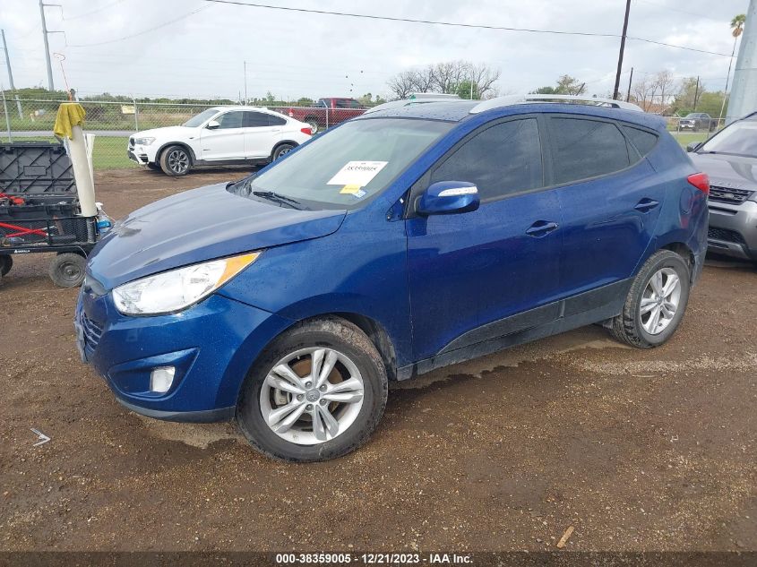 2013 HYUNDAI TUCSON GLS/LIMITED - KM8JU3AC2DU770830