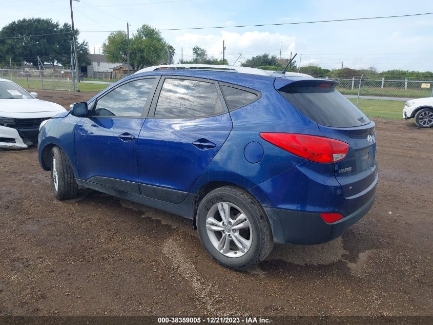 2013 HYUNDAI TUCSON GLS/LIMITED - KM8JU3AC2DU770830