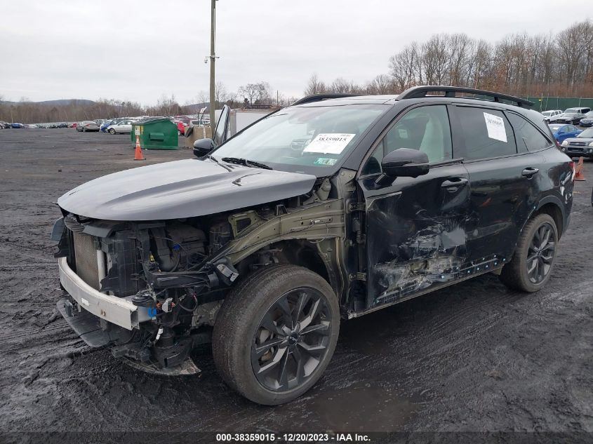 2022 KIA SORENTO X-LINE SX PRESTIGE - 5XYRKDLF5NG076288
