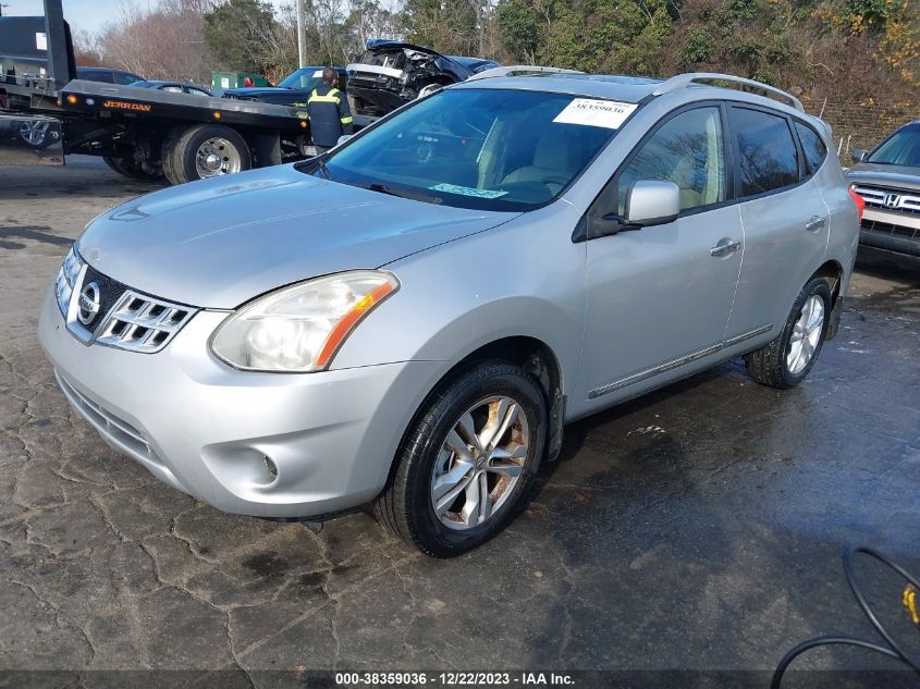 2013 NISSAN ROGUE S/SV - JN8AS5MV7DW631742