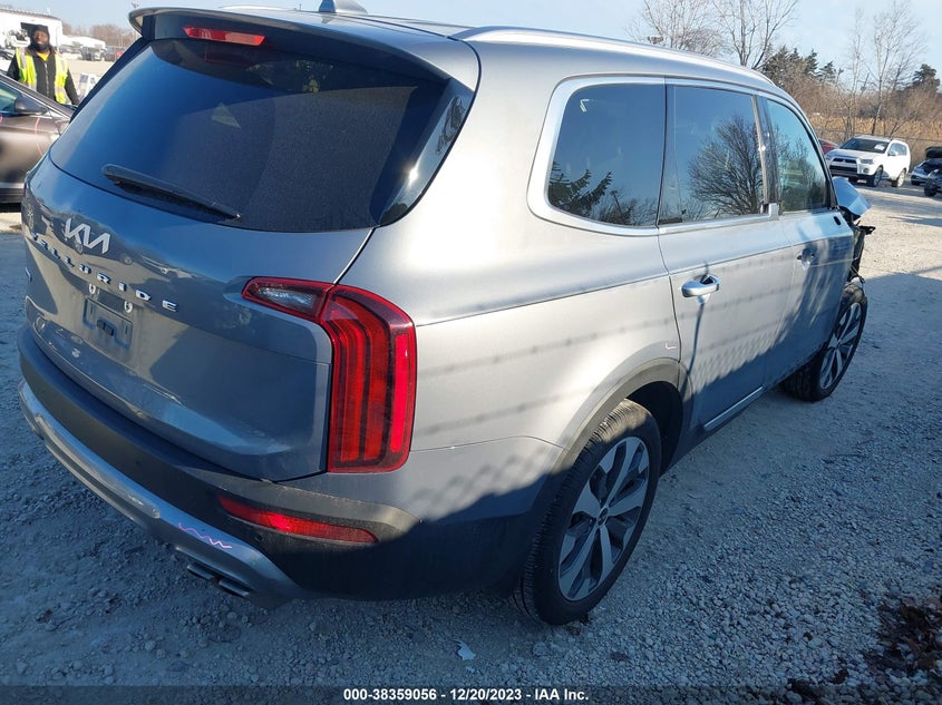 VIN 5XYP6DHC7NG212737 2022 KIA TELLURIDE S