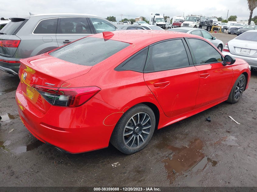 VIN 2HGFE2F53PH526334 2023 HONDA CIVIC SPORT