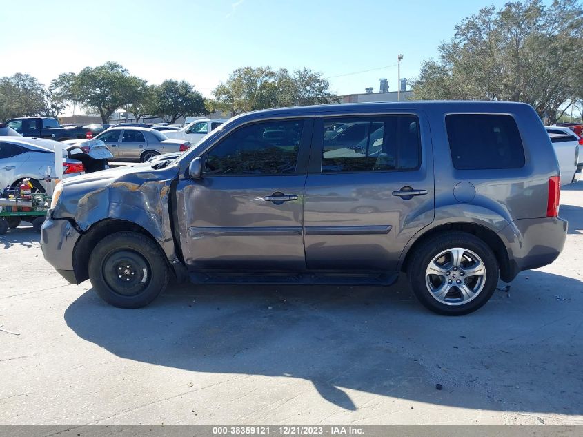 2015 HONDA PILOT EXL - 5FNYF3H55FB026364