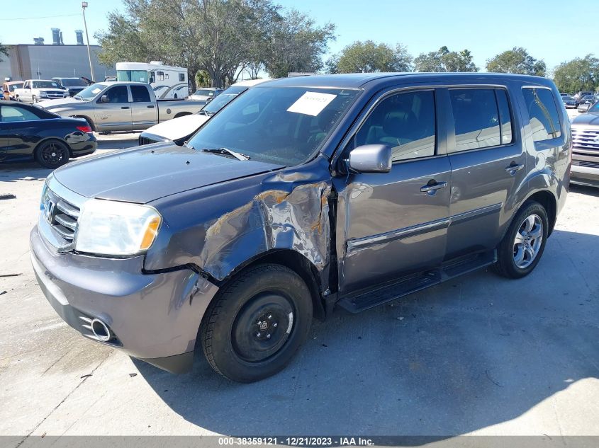 2015 HONDA PILOT EXL - 5FNYF3H55FB026364