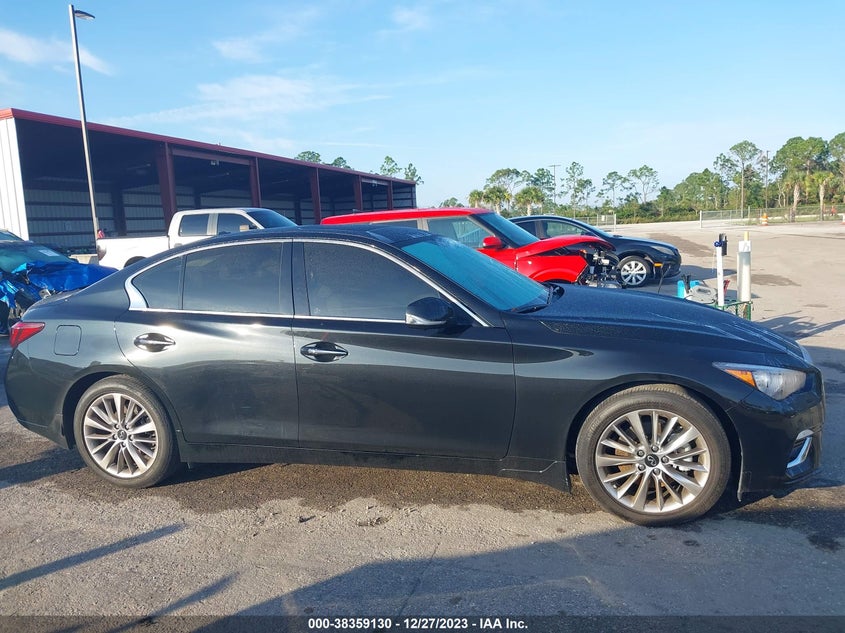 VIN JN1EV7BP3PM512433 2023 INFINITI Q50 LUXE