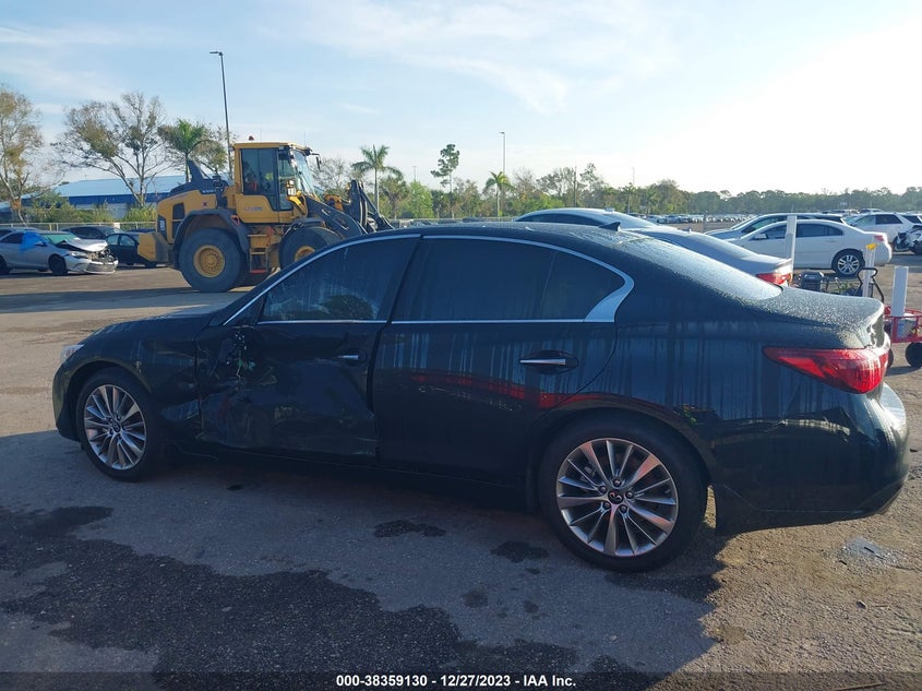 VIN JN1EV7BP3PM512433 2023 INFINITI Q50 LUXE