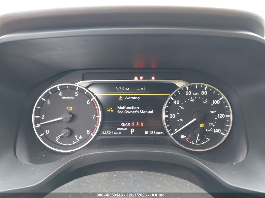 2021 NISSAN ROGUE SV FWD - 5N1AT3BA6MC811272