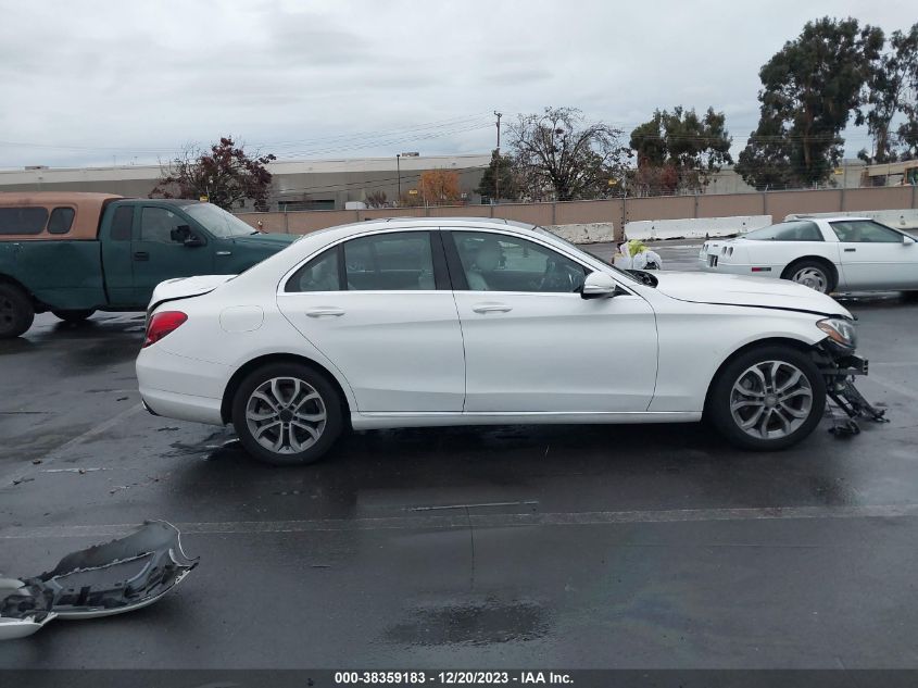 2015 MERCEDES-BENZ C 300 LUXURY/SPORT - 55SWF4JB9FU059962