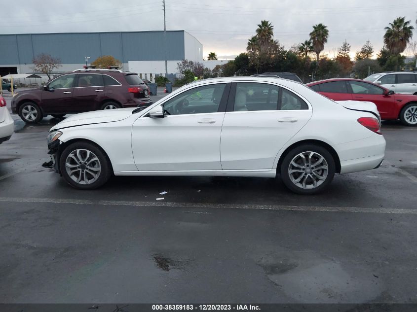 2015 MERCEDES-BENZ C 300 LUXURY/SPORT - 55SWF4JB9FU059962