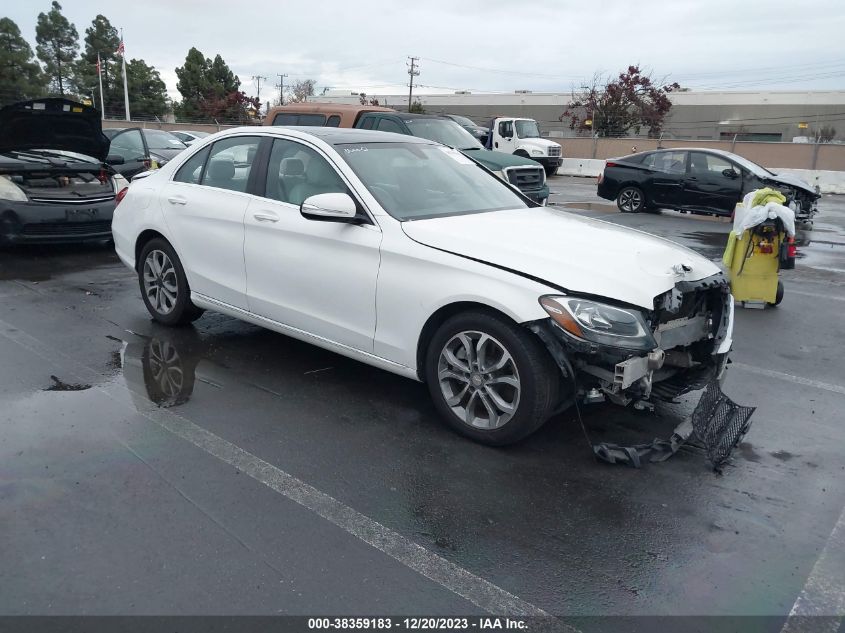 2015 MERCEDES-BENZ C 300 LUXURY/SPORT - 55SWF4JB9FU059962