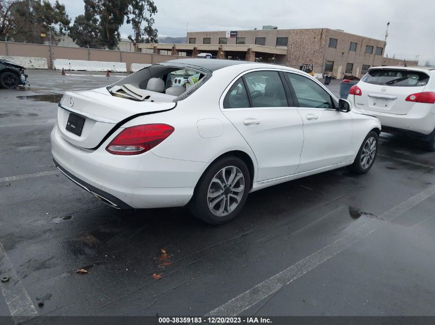 2015 MERCEDES-BENZ C 300 LUXURY/SPORT - 55SWF4JB9FU059962