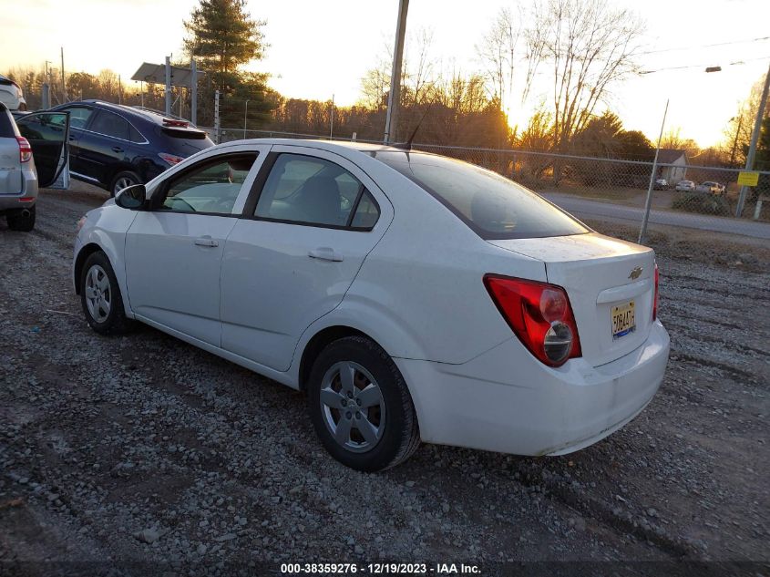 2013 CHEVROLET SONIC LS AUTO - 1G1JA5SH7D4179873