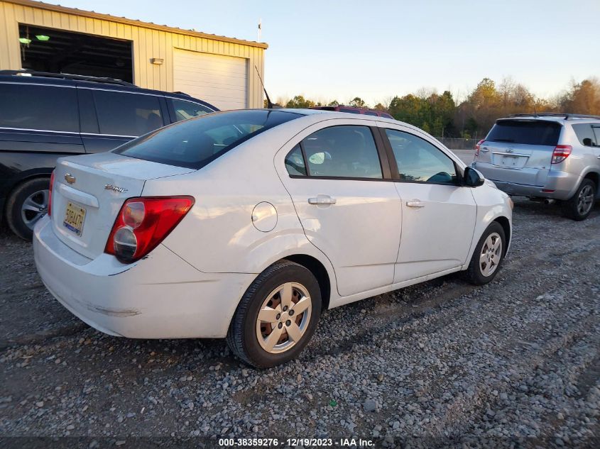 2013 CHEVROLET SONIC LS AUTO - 1G1JA5SH7D4179873