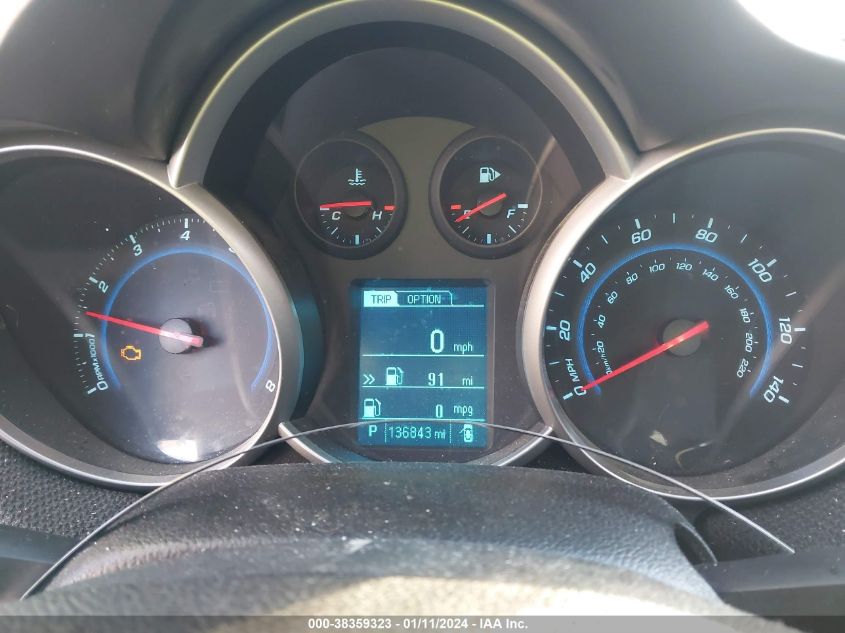 2014 CHEVROLET CRUZE 1LT AUTO - 1G1PC5SB3E7285365