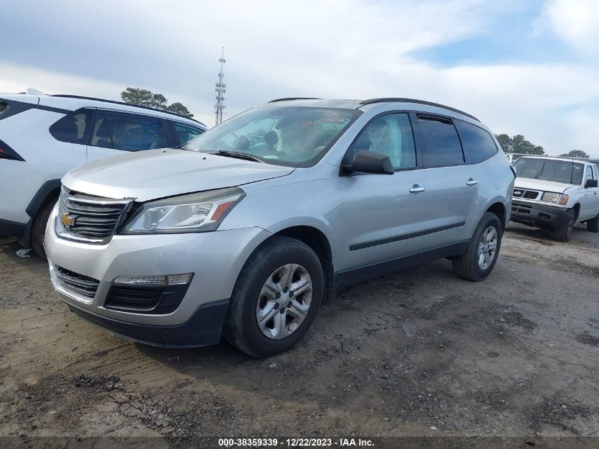 2015 CHEVROLET TRAVERSE LS - 1GNKRFED4FJ213055