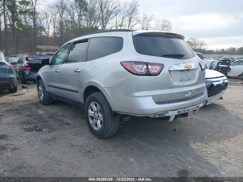 2015 CHEVROLET TRAVERSE LS - 1GNKRFED4FJ213055