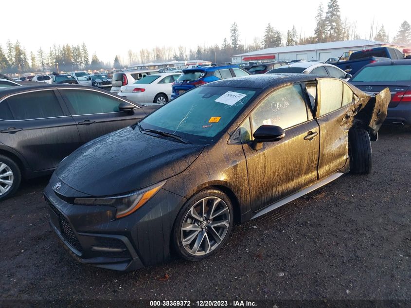 VIN 5YFT4RCE1LP054950 2020 TOYOTA COROLLA XSE