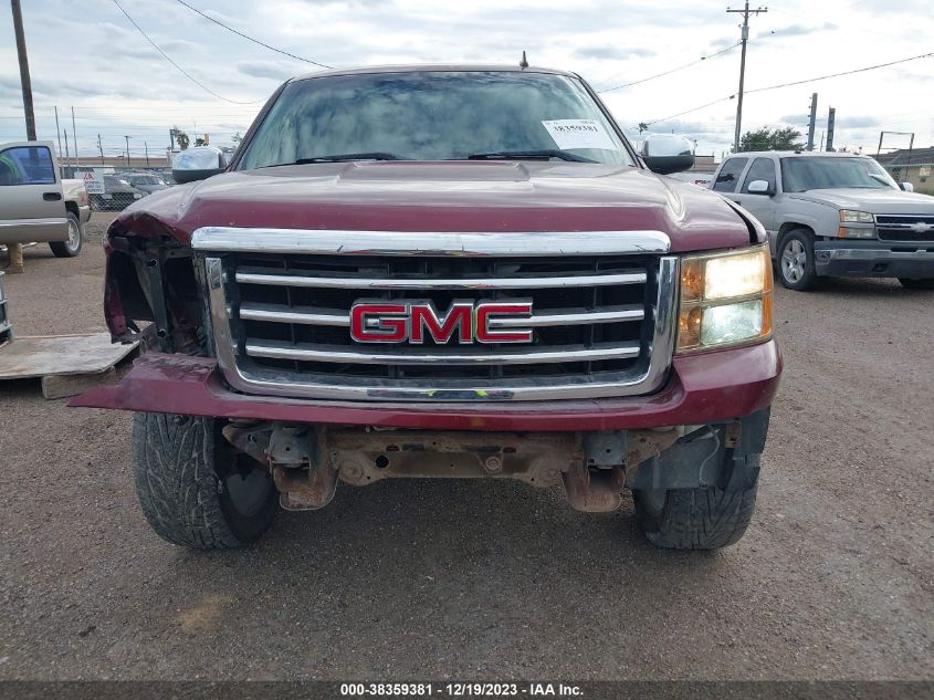 2013 GMC SIERRA 1500 SLE - 3GTP1VE0XDG291223