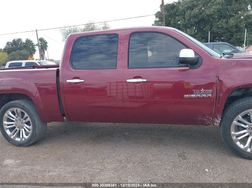 2013 GMC SIERRA 1500 SLE - 3GTP1VE0XDG291223