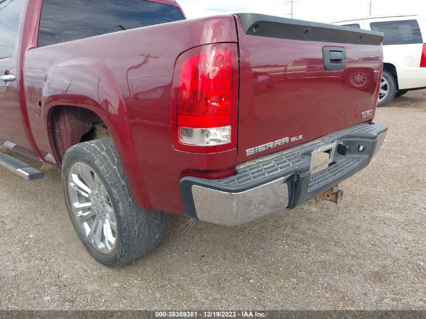 2013 GMC SIERRA 1500 SLE - 3GTP1VE0XDG291223