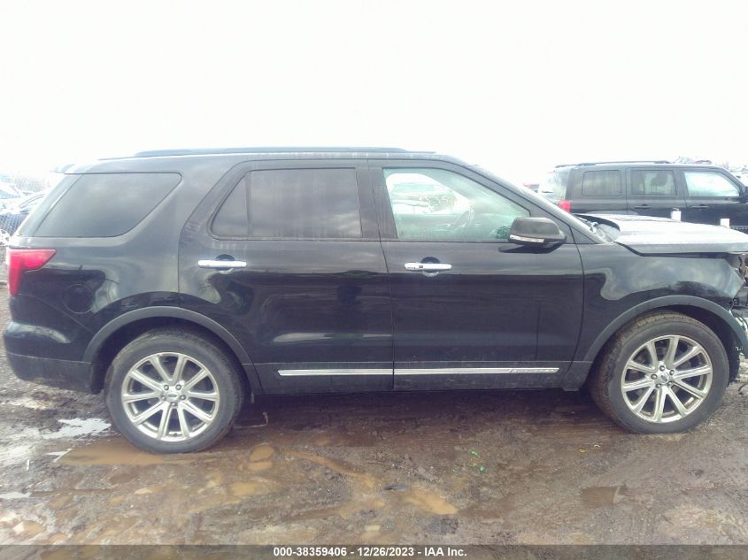 2017 FORD EXPLORER LIMITED - 1FM5K8F87HGB80846