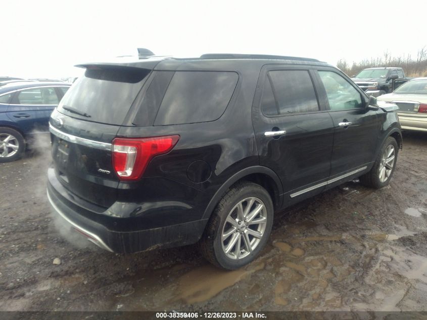 2017 FORD EXPLORER LIMITED - 1FM5K8F87HGB80846