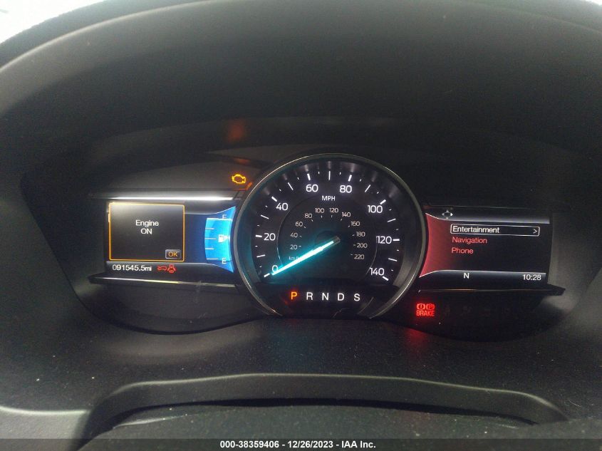 2017 FORD EXPLORER LIMITED - 1FM5K8F87HGB80846