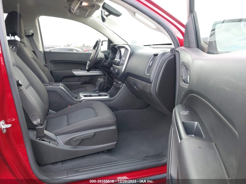 VIN 1GCGSCENXM1296417 2021 CHEVROLET COLORADO 2WD  SHORT BOX LT