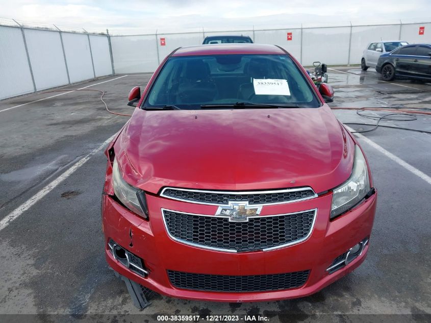2013 CHEVROLET CRUZE 2LT AUTO - 1G1PE5SB0D7173602