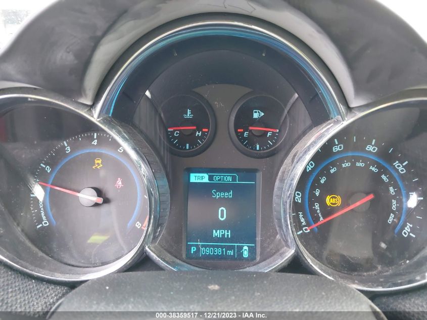 2013 CHEVROLET CRUZE 2LT AUTO - 1G1PE5SB0D7173602