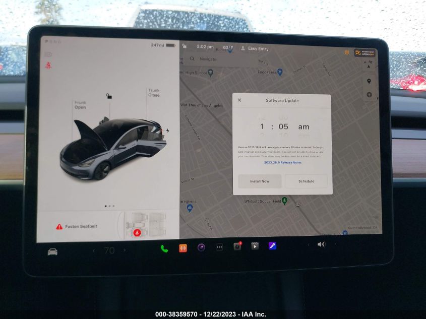 2023 TESLA MODEL 3 - 5YJ3E1EA8PF677685