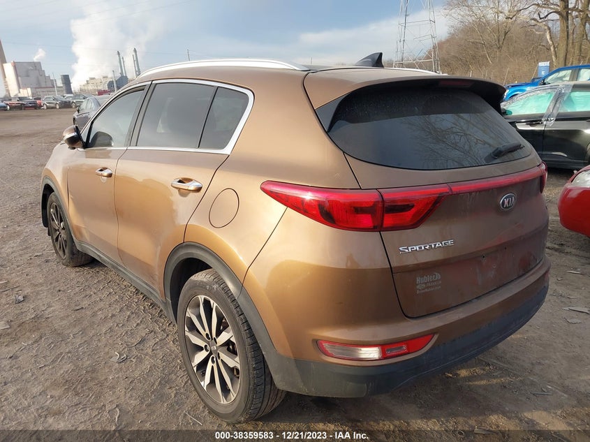 VIN KNDPN3AC0H7067808 2017 KIA SPORTAGE EX
