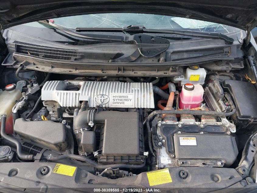2014 TOYOTA PRIUS TWO - JTDKN3DU9E0382657