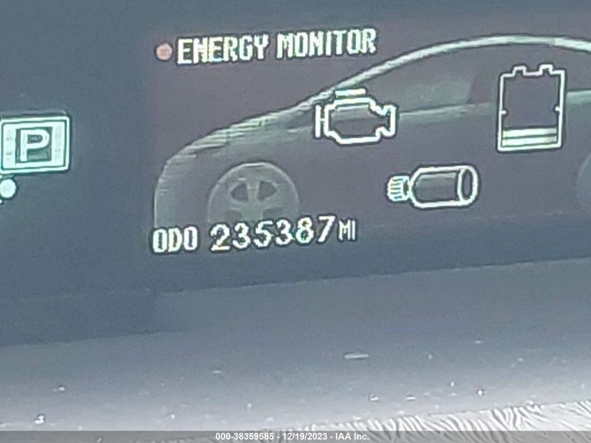 2014 TOYOTA PRIUS TWO - JTDKN3DU9E0382657