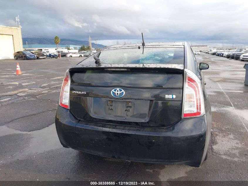 2014 TOYOTA PRIUS TWO - JTDKN3DU9E0382657
