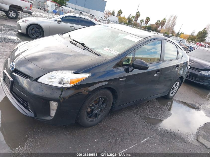 2014 TOYOTA PRIUS TWO - JTDKN3DU9E0382657