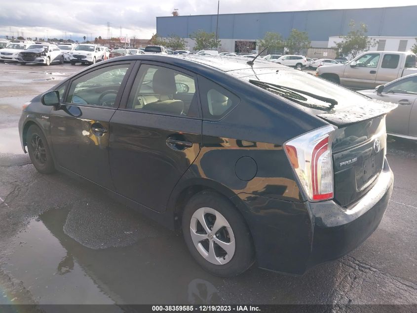 2014 TOYOTA PRIUS TWO - JTDKN3DU9E0382657