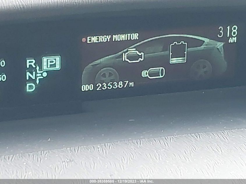 2014 TOYOTA PRIUS TWO - JTDKN3DU9E0382657