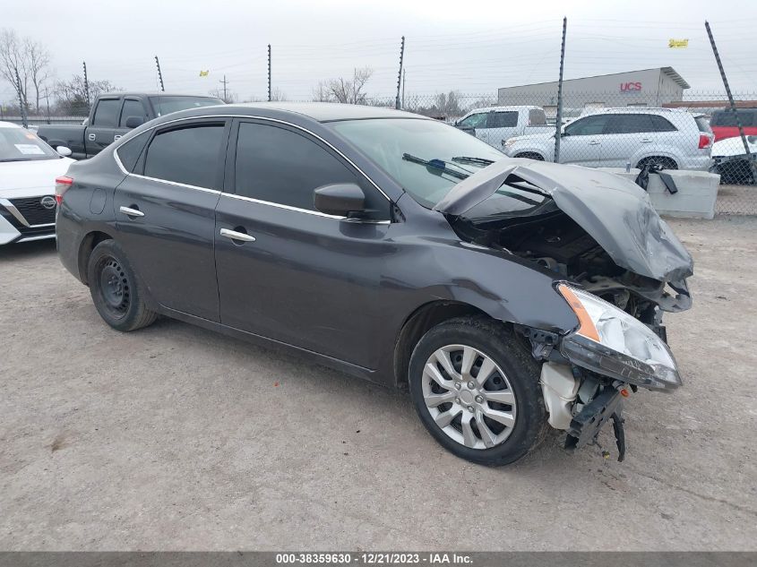 2013 NISSAN SENTRA S/SV/SR/SL - 3N1AB7APXDL730691