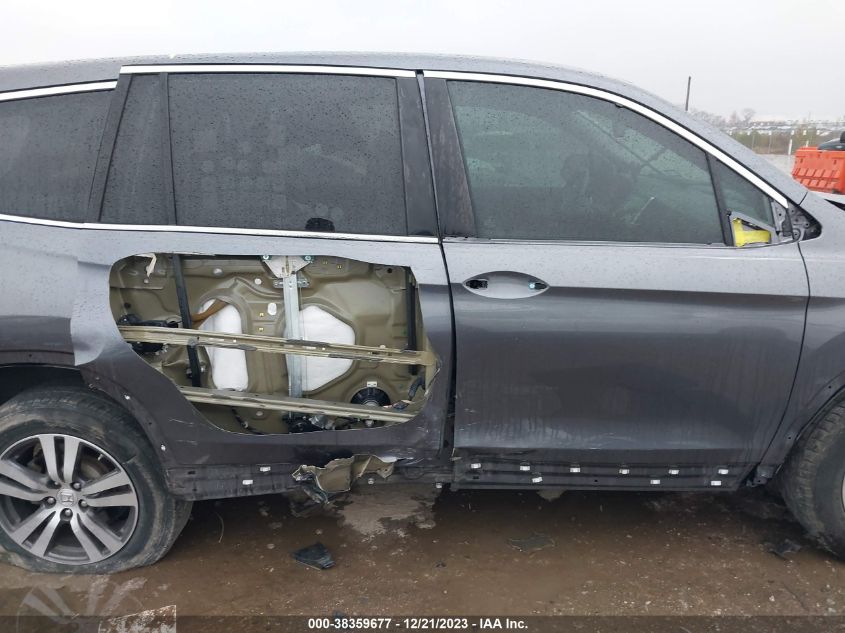2016 HONDA PILOT EXL - 5FNYF5H56GB055353