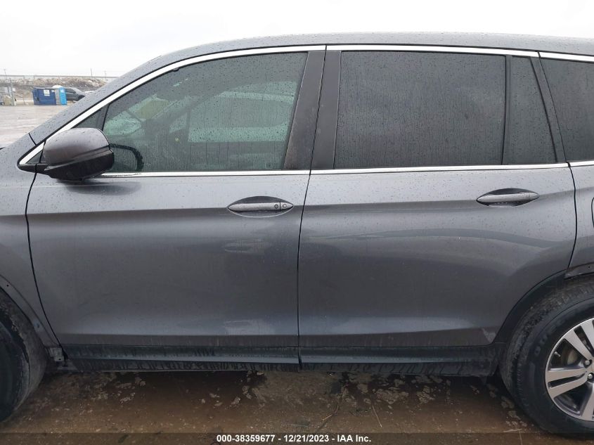 2016 HONDA PILOT EXL - 5FNYF5H56GB055353