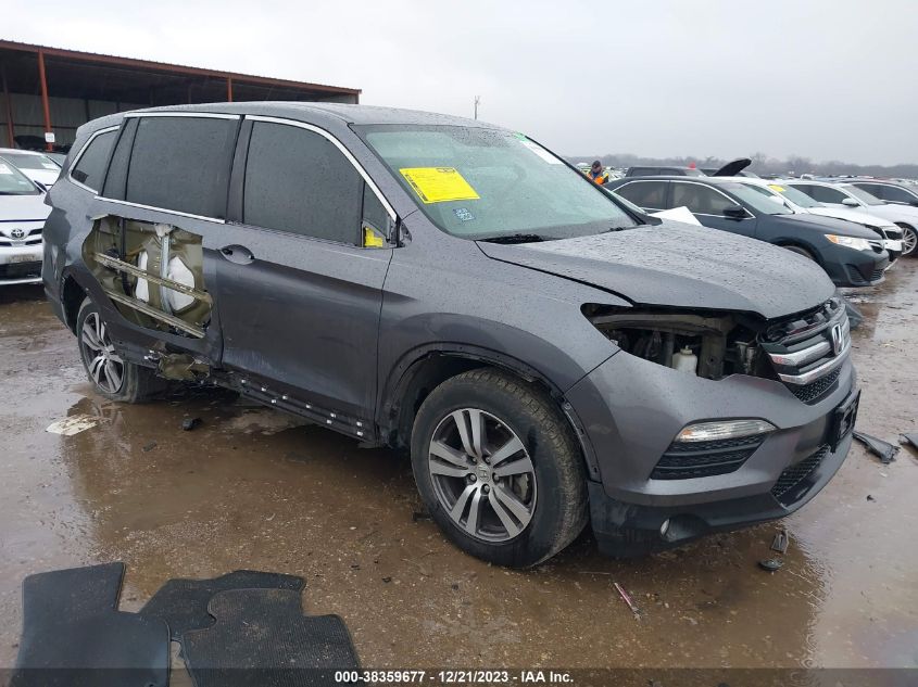 2016 HONDA PILOT EXL - 5FNYF5H56GB055353