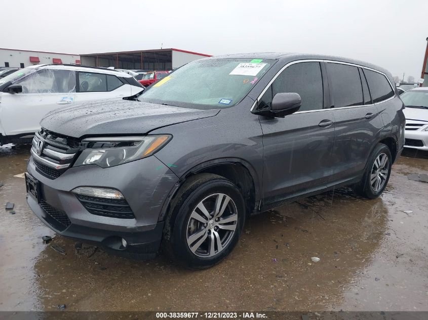 2016 HONDA PILOT EXL - 5FNYF5H56GB055353